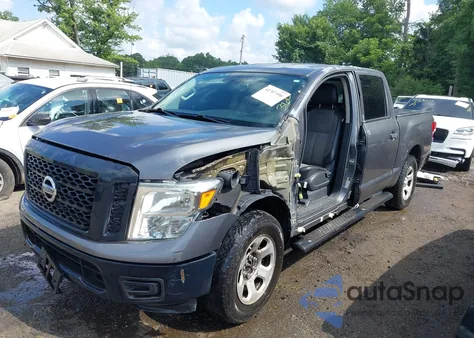 2017 Nissan Titan S из США, поврежденный, VIN 1N6AA1EJ3HN506491